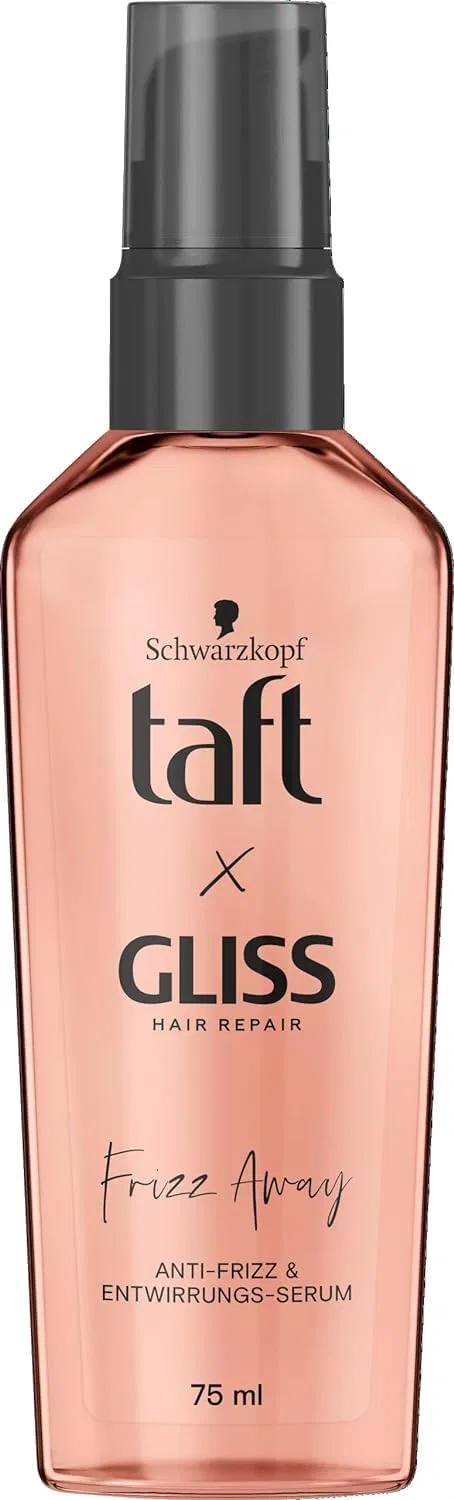 Сыворотка Taft x Gliss Schwarzkopf Frizz Away Serum, 3 x 75 мл Taft — фото 2