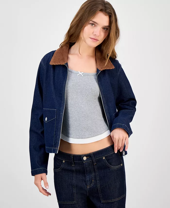 

Детская длинная куртка Barn Madden Girl, синий