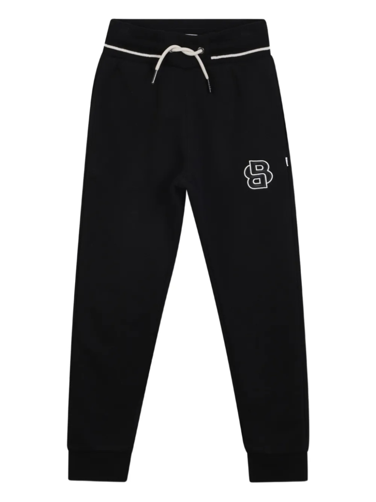 

BOSS Kidswear джоггеры с кулиской, черный