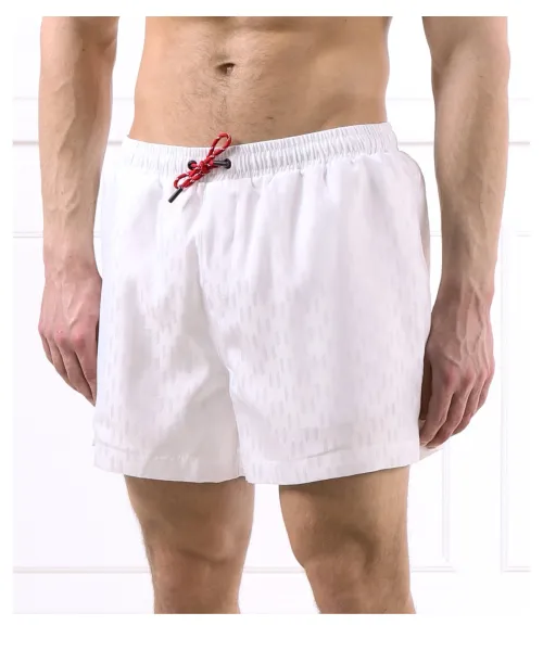 

Пляжные шорты Regular fit Karl Lagerfeld, белый