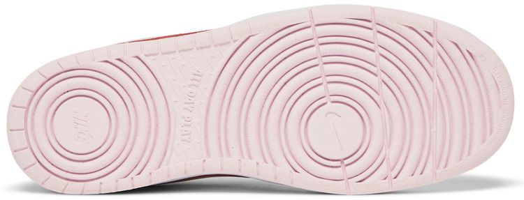 Кроссовки Nike Court Borough Low 2 SE GS 'White Pink Foam', белый — фото 4
