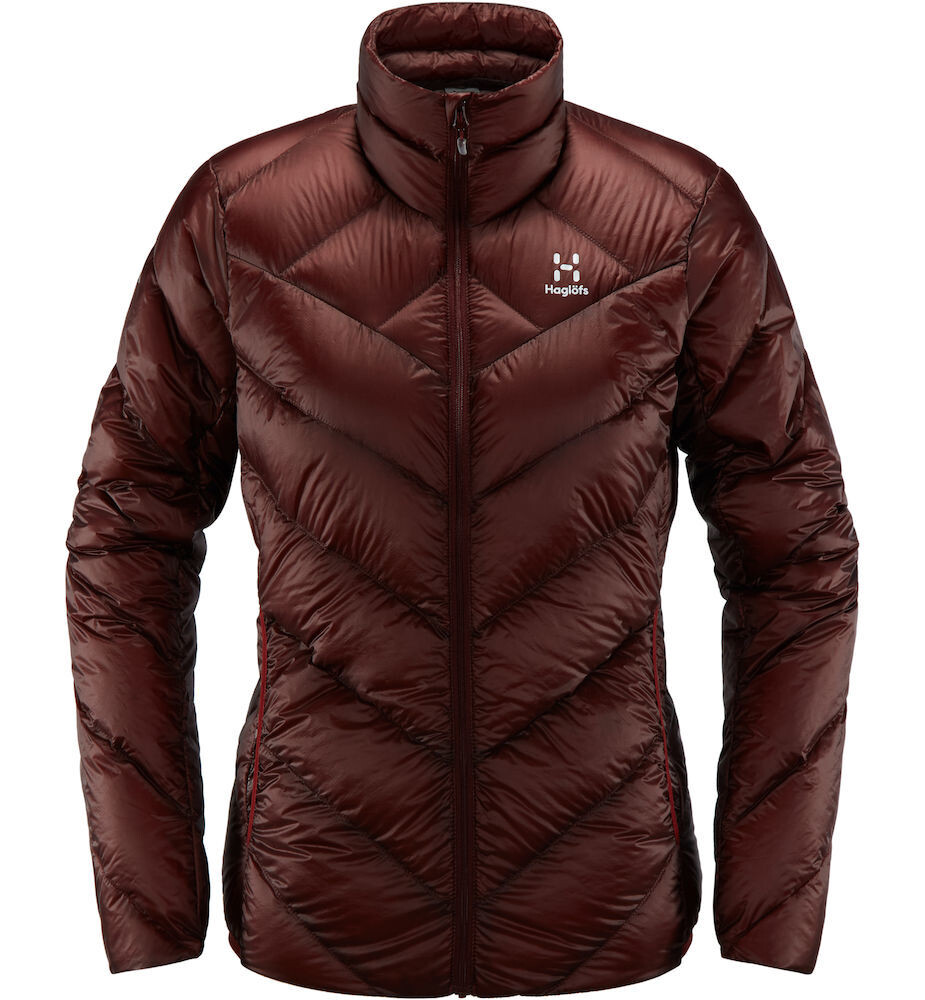 

Пуховик Haglöfs L.I.M Essens Jacket, цвет Maroon Red
