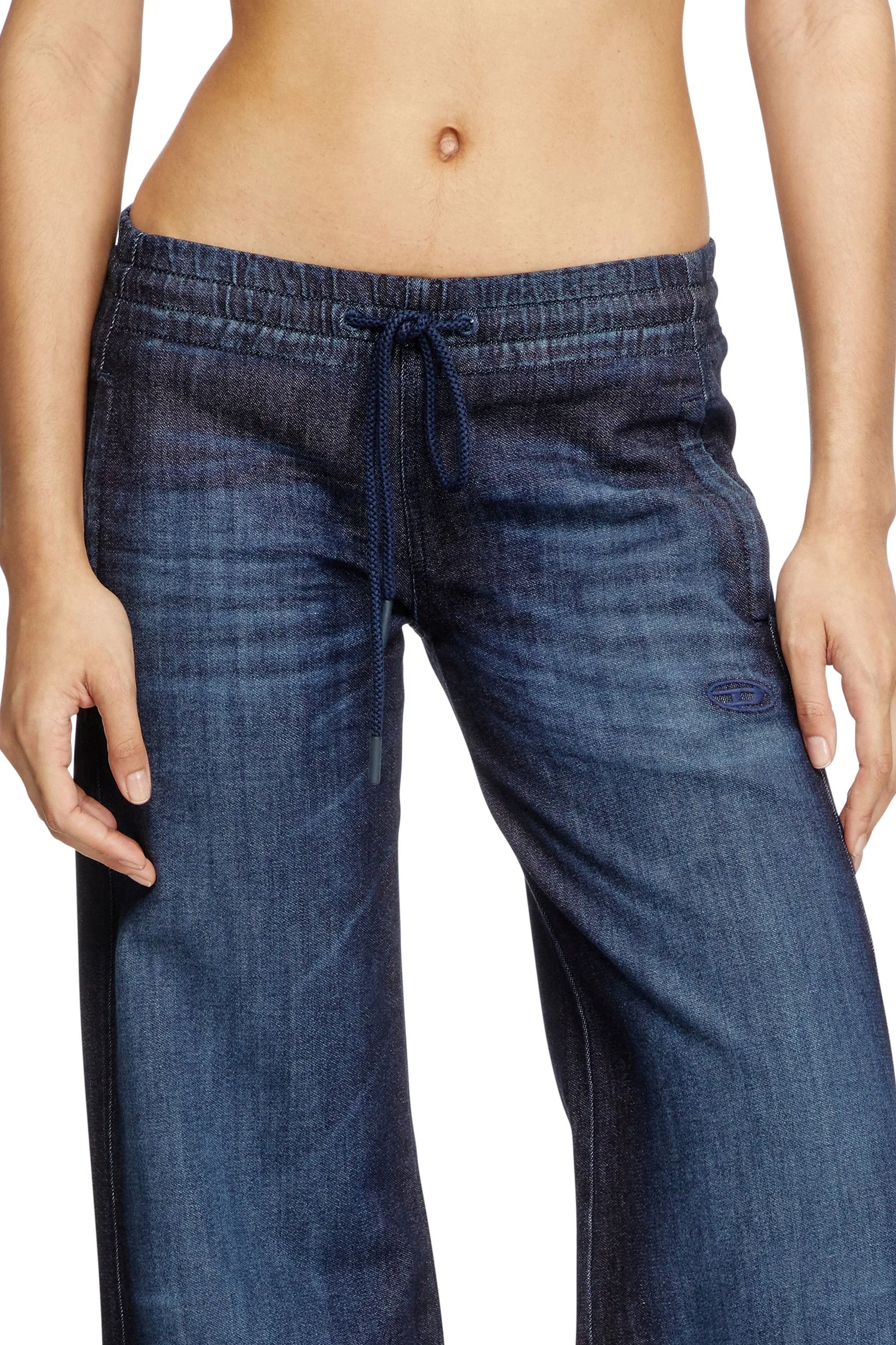 Женские джинсовые брюки-джоггеры 2078 D-AINTY JOGG Diesel, blue — фото 2