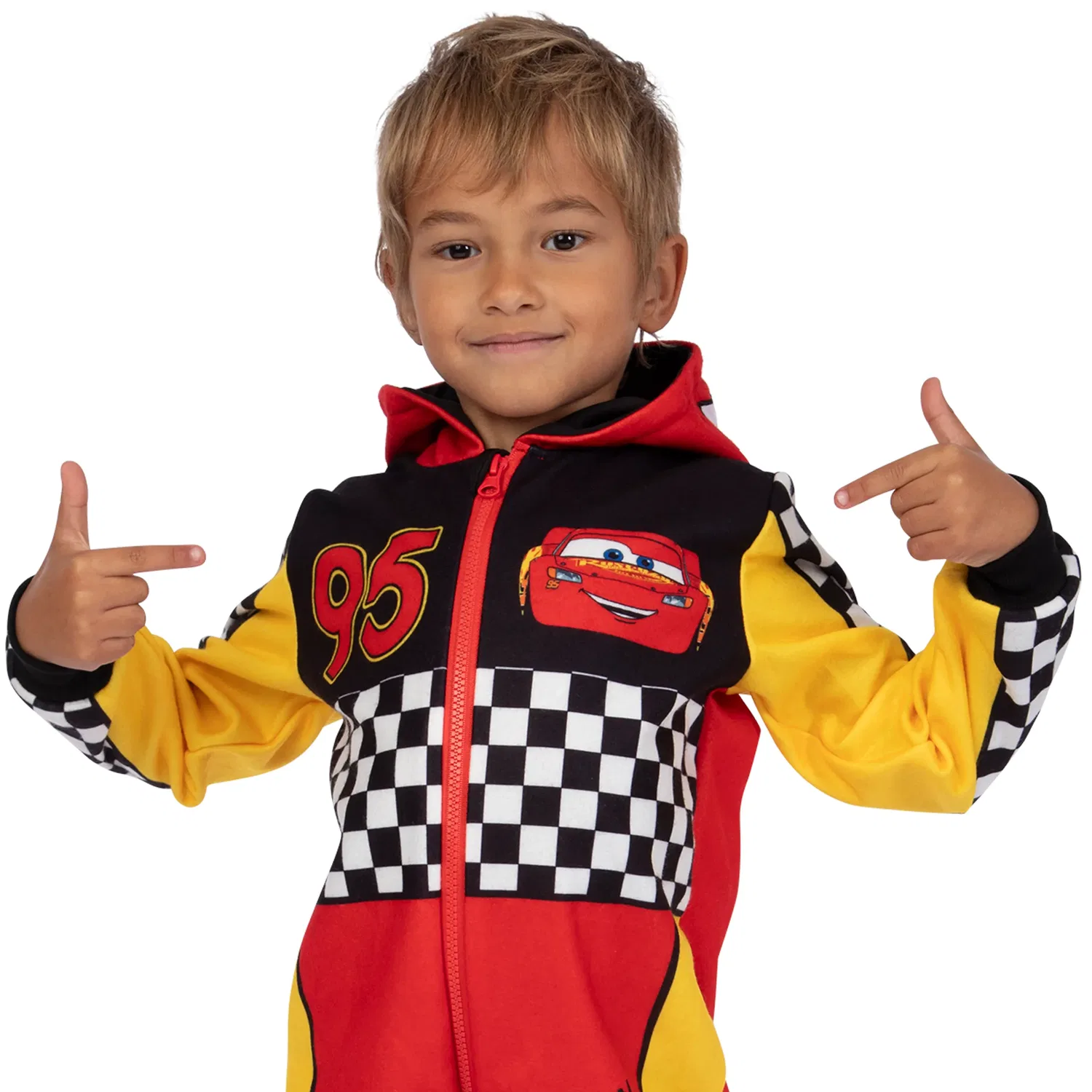 Комбинезон Disney Cars Lightning McQueen, красный — фото 4