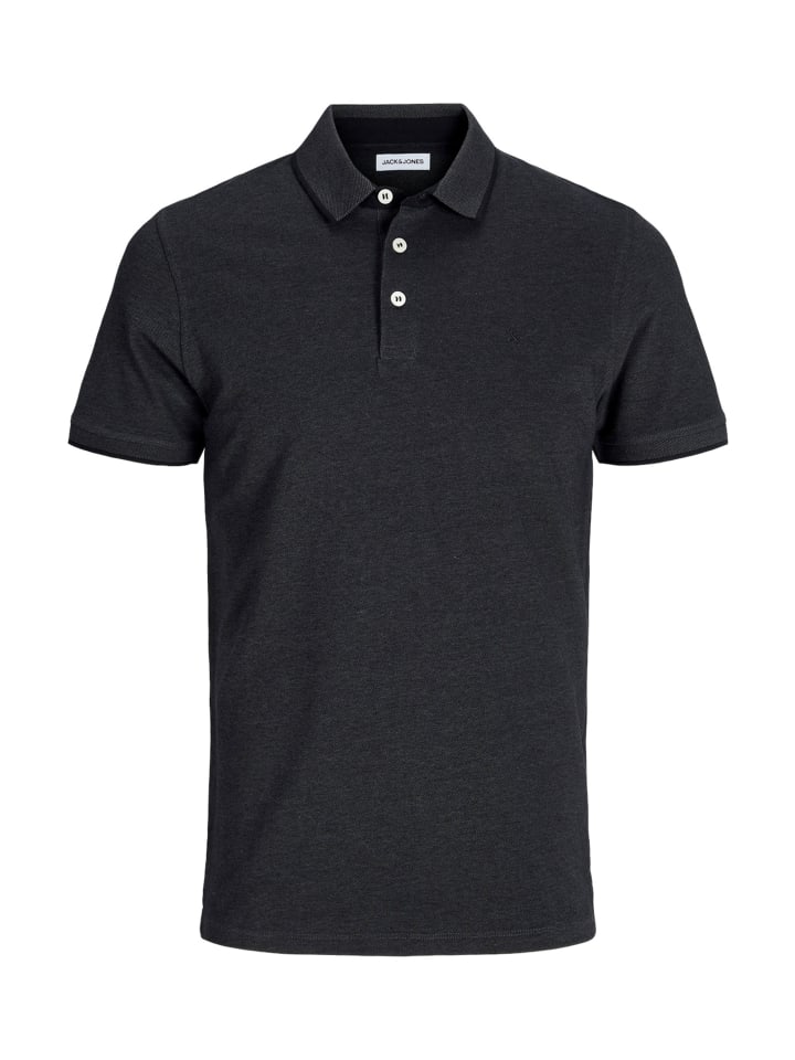 

Футболка поло Jack & Jones, цвет dark grey melange