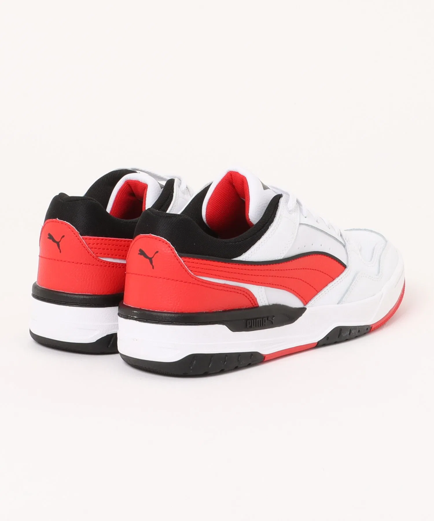 Мужские кроссовки PUMA REBOUND RETRO красно-белые — фото 2