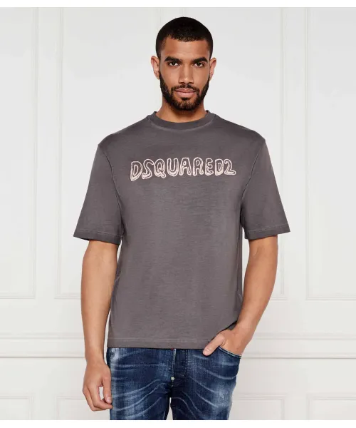 

Футболка Loose fit Dsquared2, серый