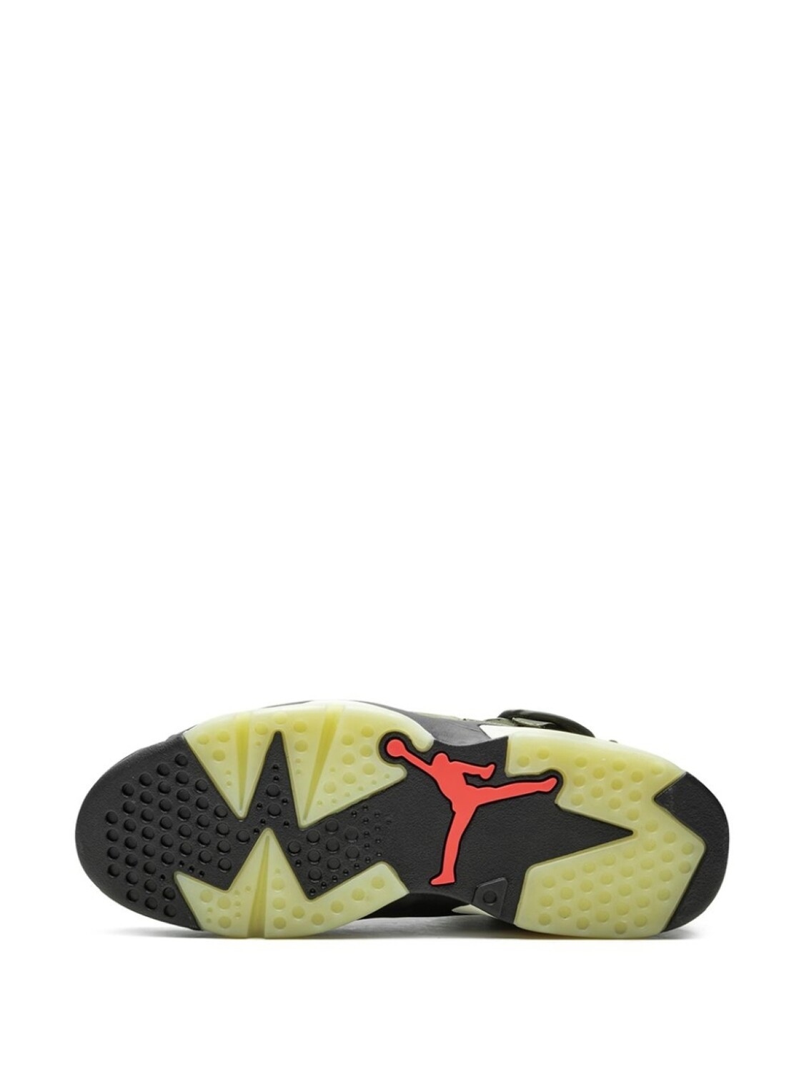 Кроссовки Air 6 Retro Cactus Jack из коллаборации с Travis Scott Jordan, зеленый — фото 4