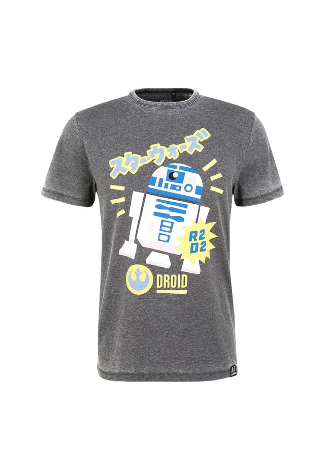 

Футболка star wars r2d2 с крутым принтом r2d2 Re:Covered, серый