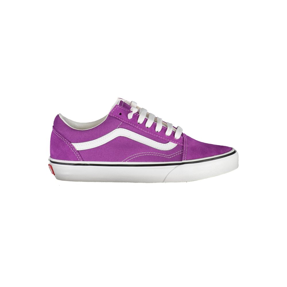 Фиолетовые кроссовки из полиэстера Vans, фиолетовый