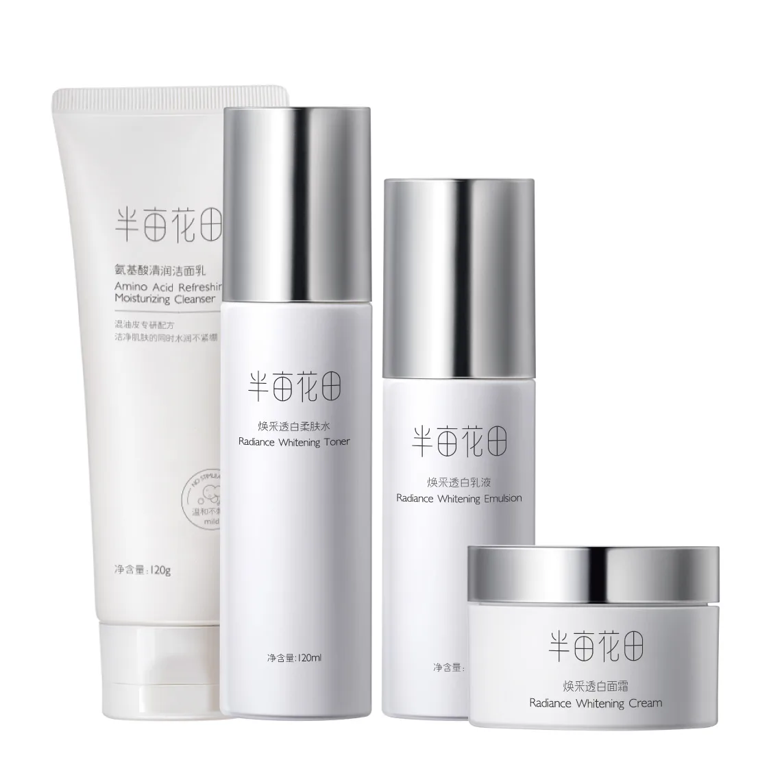 LITTLE DREAM GARDEN Набор для ухода за кожей с ниацинамидом для осветления, Water+Lotion+Face Moisturizers — фото 4