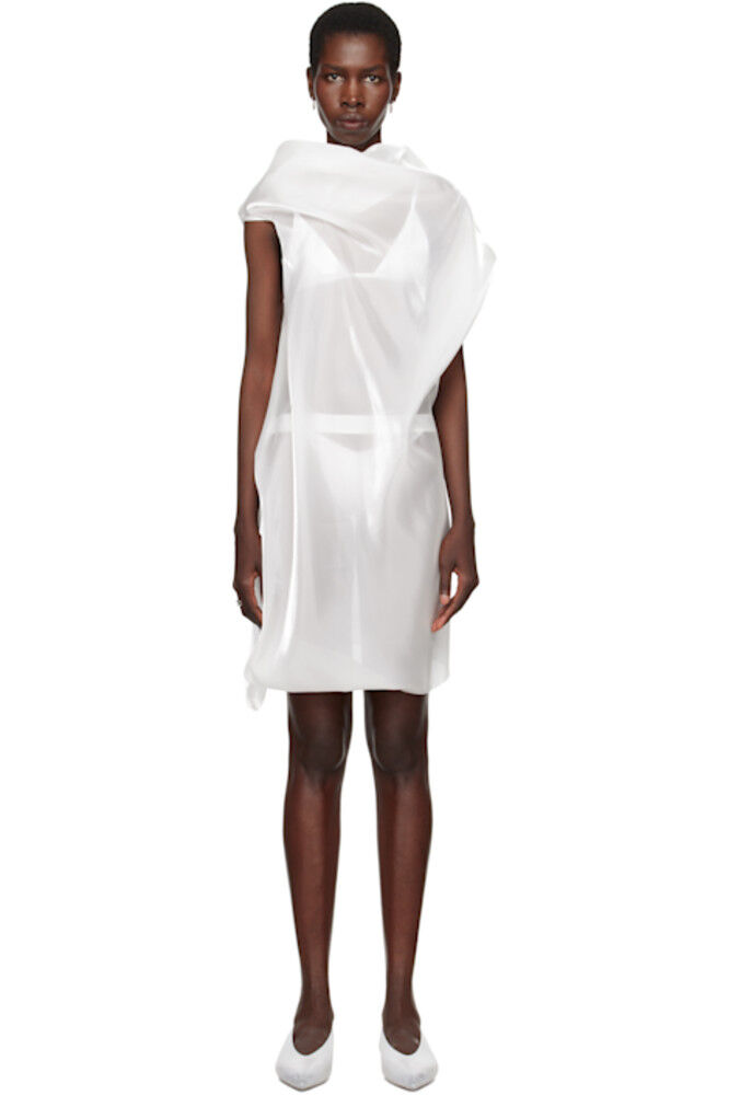 

SSENSE Эксклюзивное свадебное мини-платье в капсульном стиле ISSEY MIYAKE
