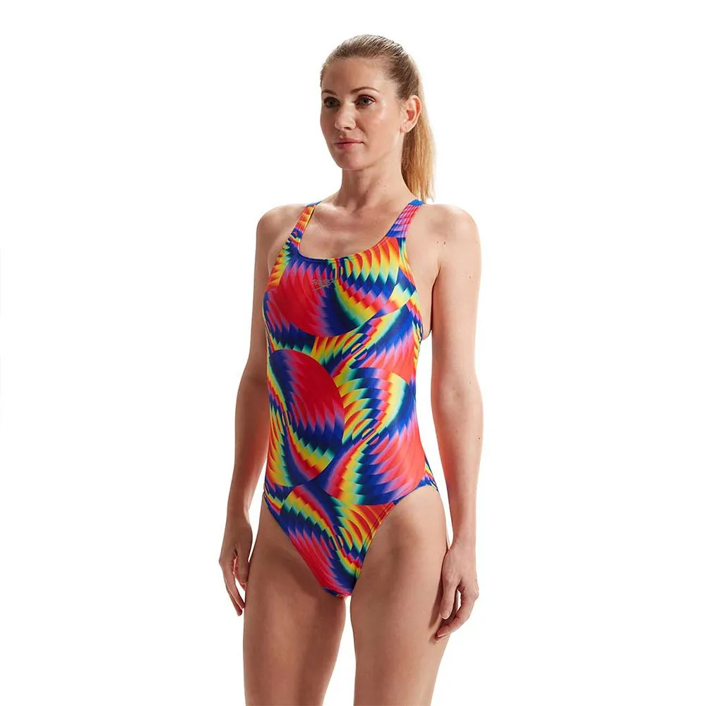 

Купальник Speedo Allover Digital Leaderback, мультиколор