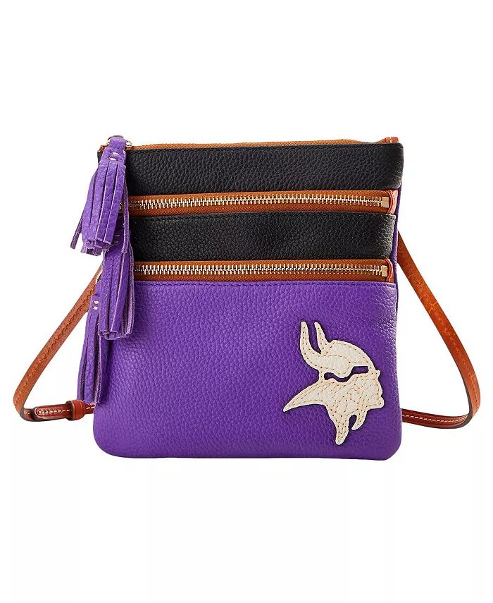 

Сумка через плечо Minnesota Vikings Infield Triple Zip Dooney & Bourke
