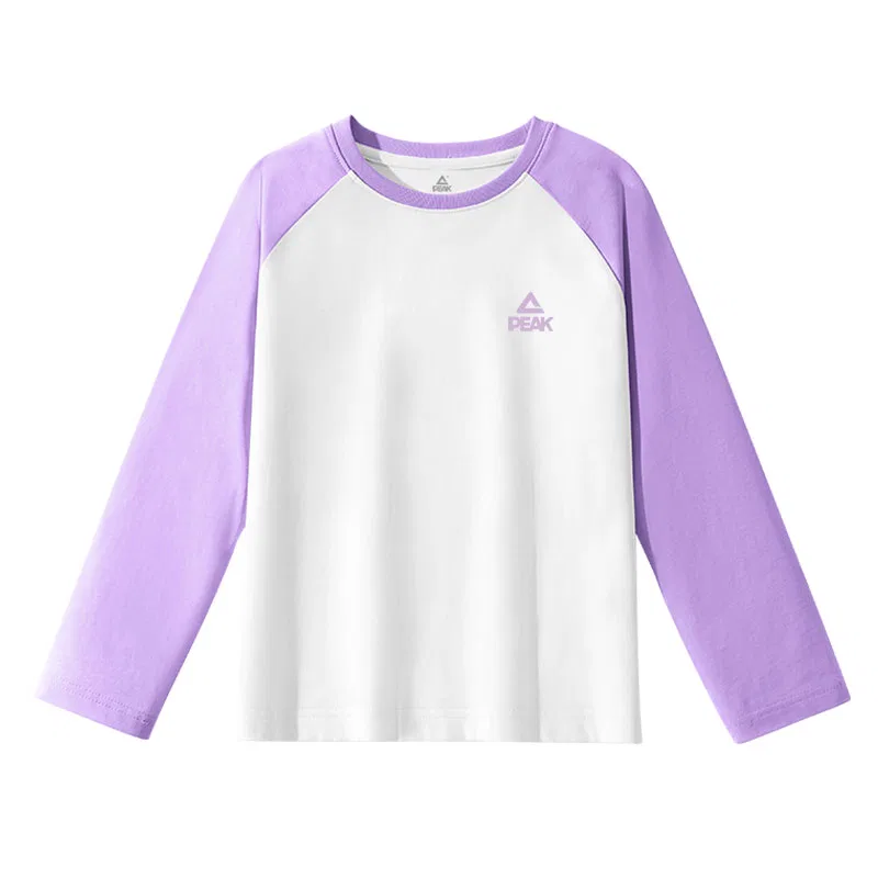 Футболка детская повседневная PEAK Light Purple/PK Purple Silicone K