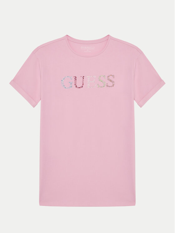 

Футболка обычного кроя J5GI38 J1314 Guess, розовый