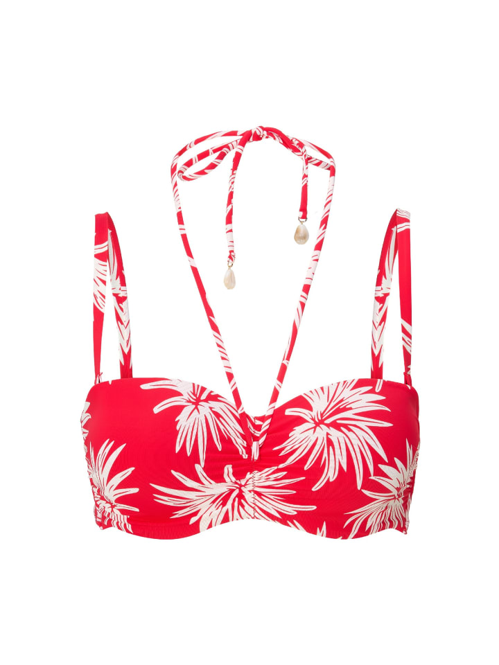 

Linga Dore Верхняя часть бикини-балконет в полоску из листьев