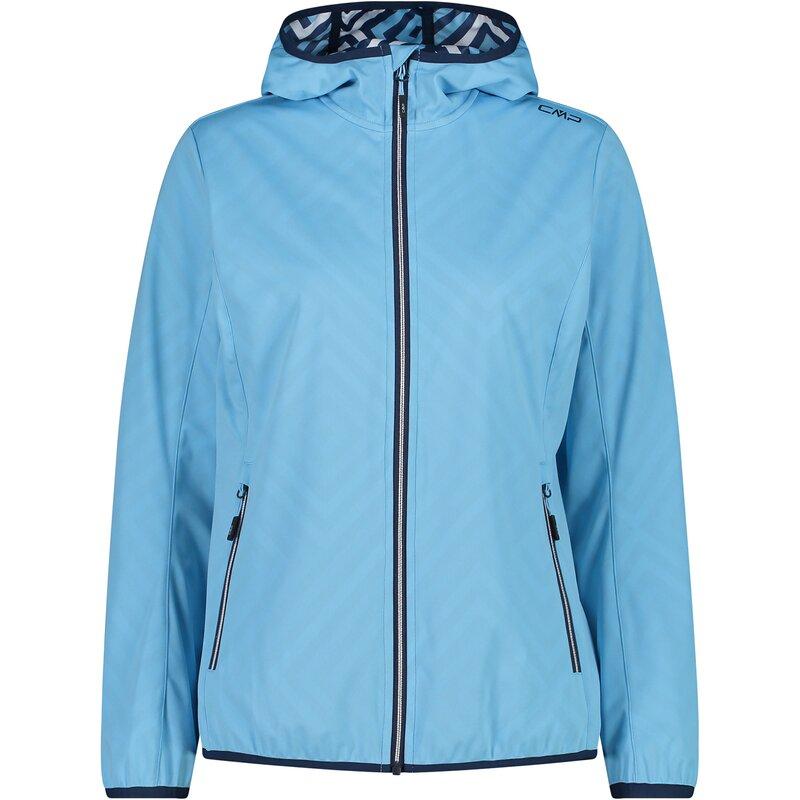 

Функциональная куртка женская куртка с фиксированным капюшоном Cmp, цвет cielo