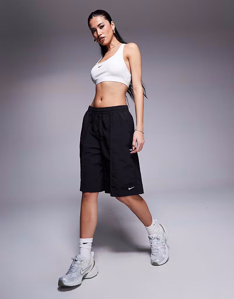 

Шорты Nike Trend Everything 9 дюймов плетеные черного цвета