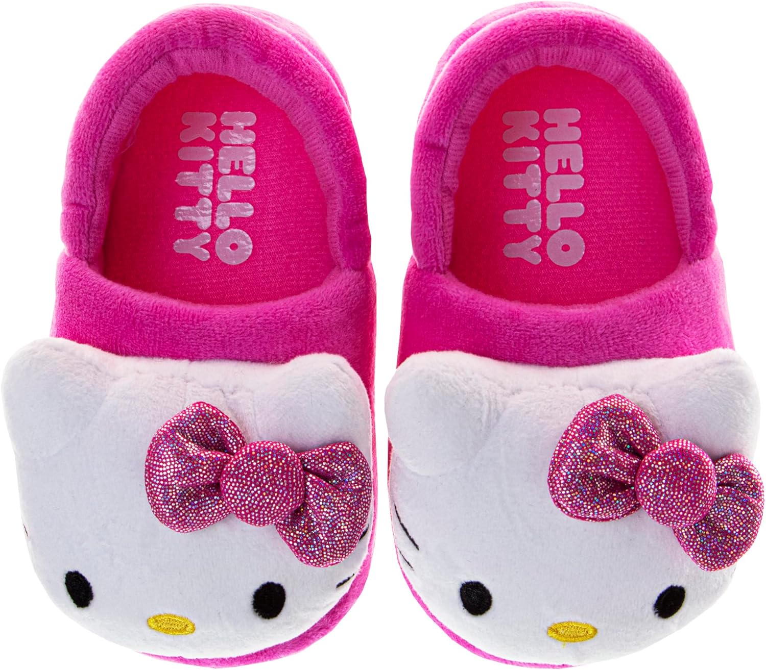 

Тапочки Hello Kitty Sanrio Sweethearts Strawberry Shortcake Harry Potter для девочек и мальчиков, с котиком Kitty, домашние мягкие плюшевые тапочки для детей. Размеры: 5-10 для малышей, 11-13 для маленьких детей, 2-5 для старших детей Josmo, Bub...