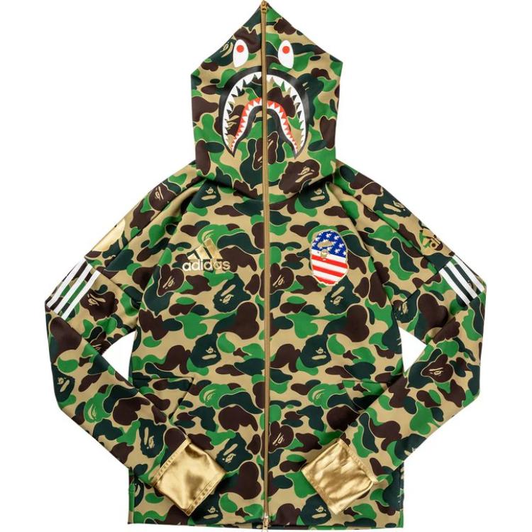 

A BATHING APE X SB Shark Hoodie Adidas