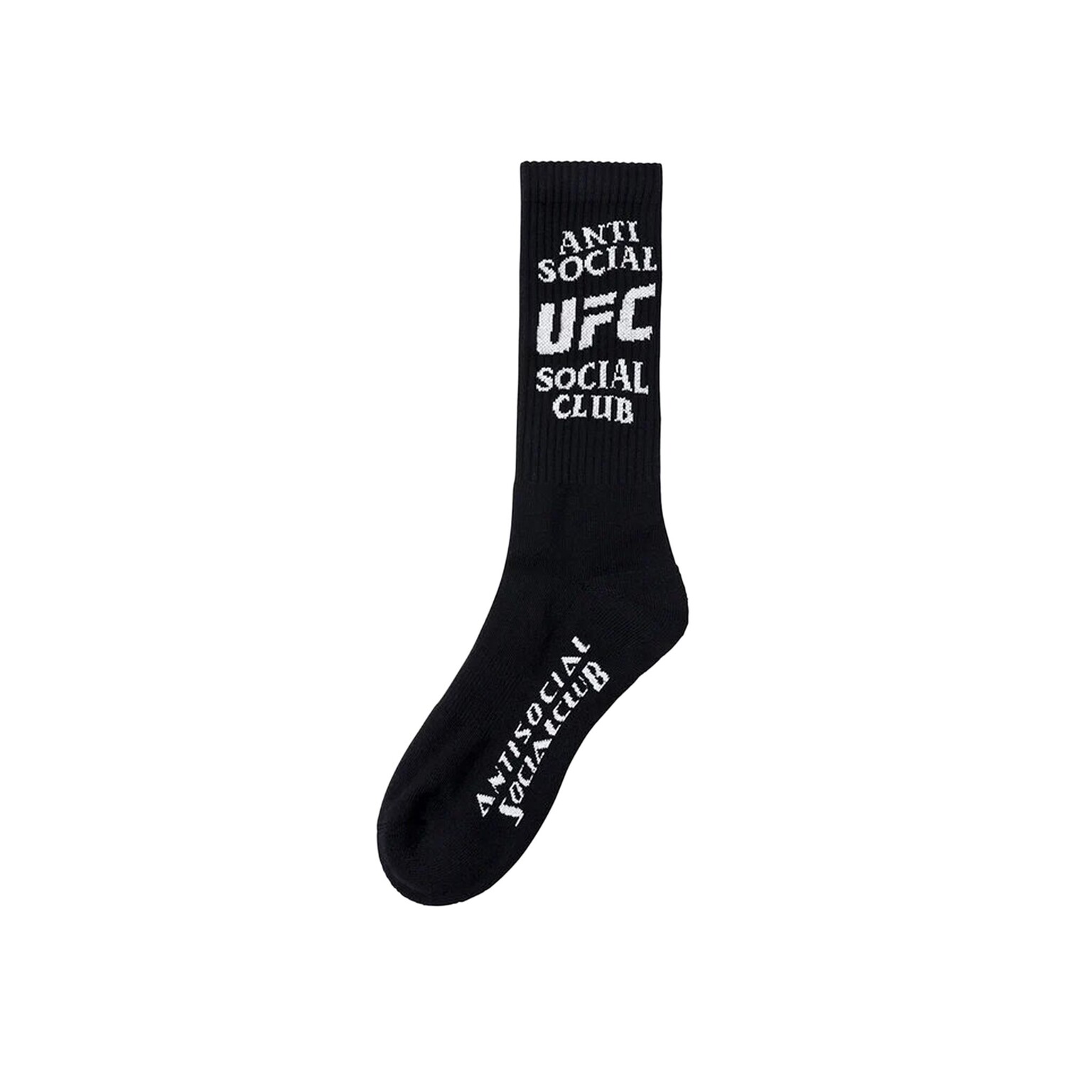 

Носки Footwork Anti Social Social Club x UFC, черные