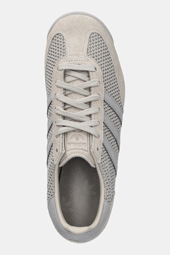 Замшевые кроссовки SL 72 RS Adidas Originals, бежевый — фото 4