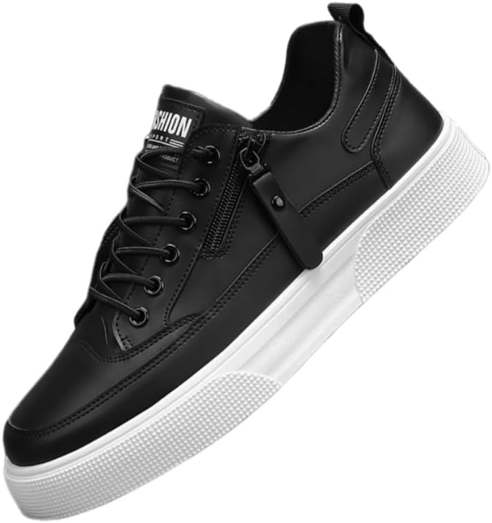 

Мужские повседневные кроссовки для бега с боковыми молниями. Подходят для использования на улице и ежедневно. Доступны в больших размерах Clolinde, черный