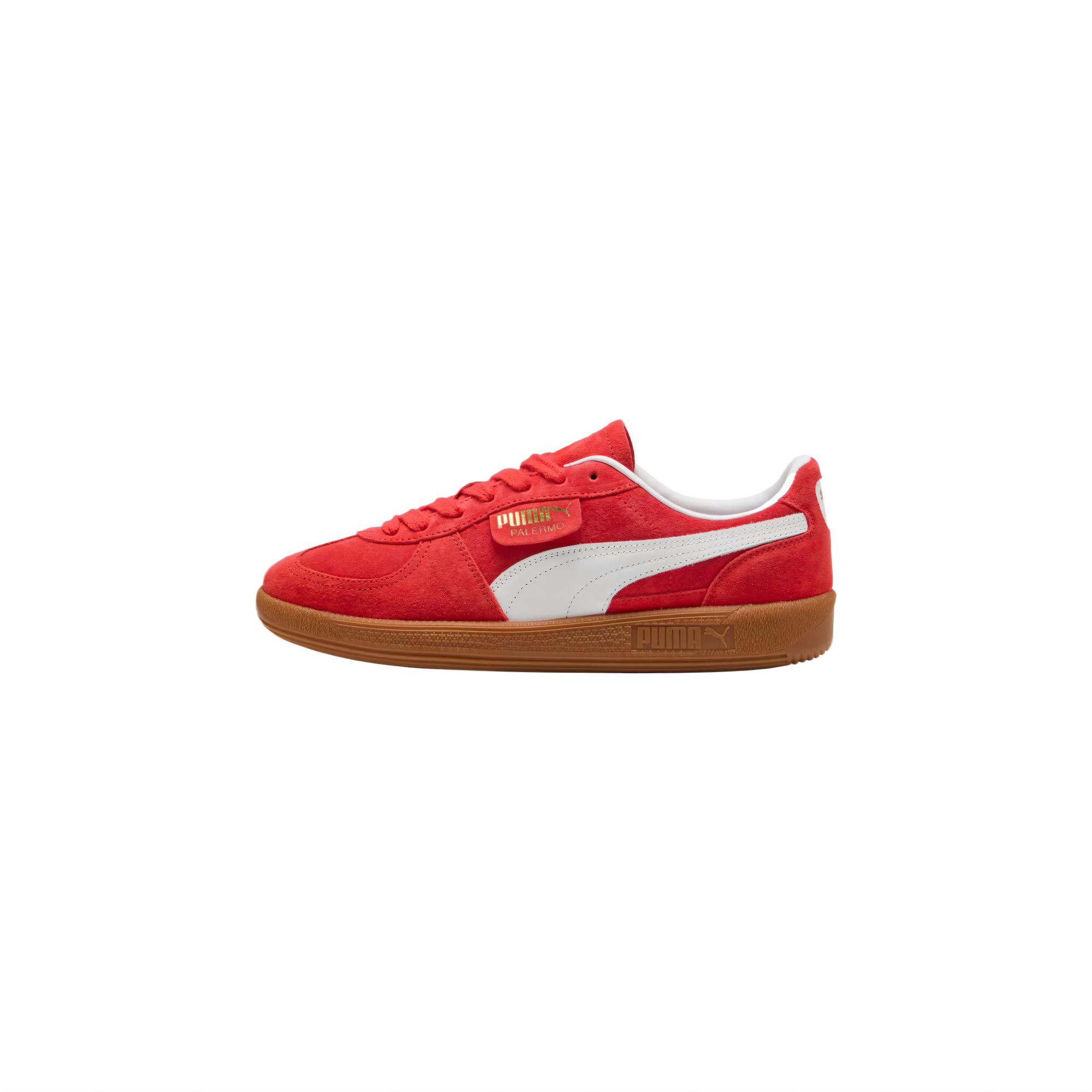 

PUMA Palermo Abrasion Resistant Low top German Army Trainers Unisex красные