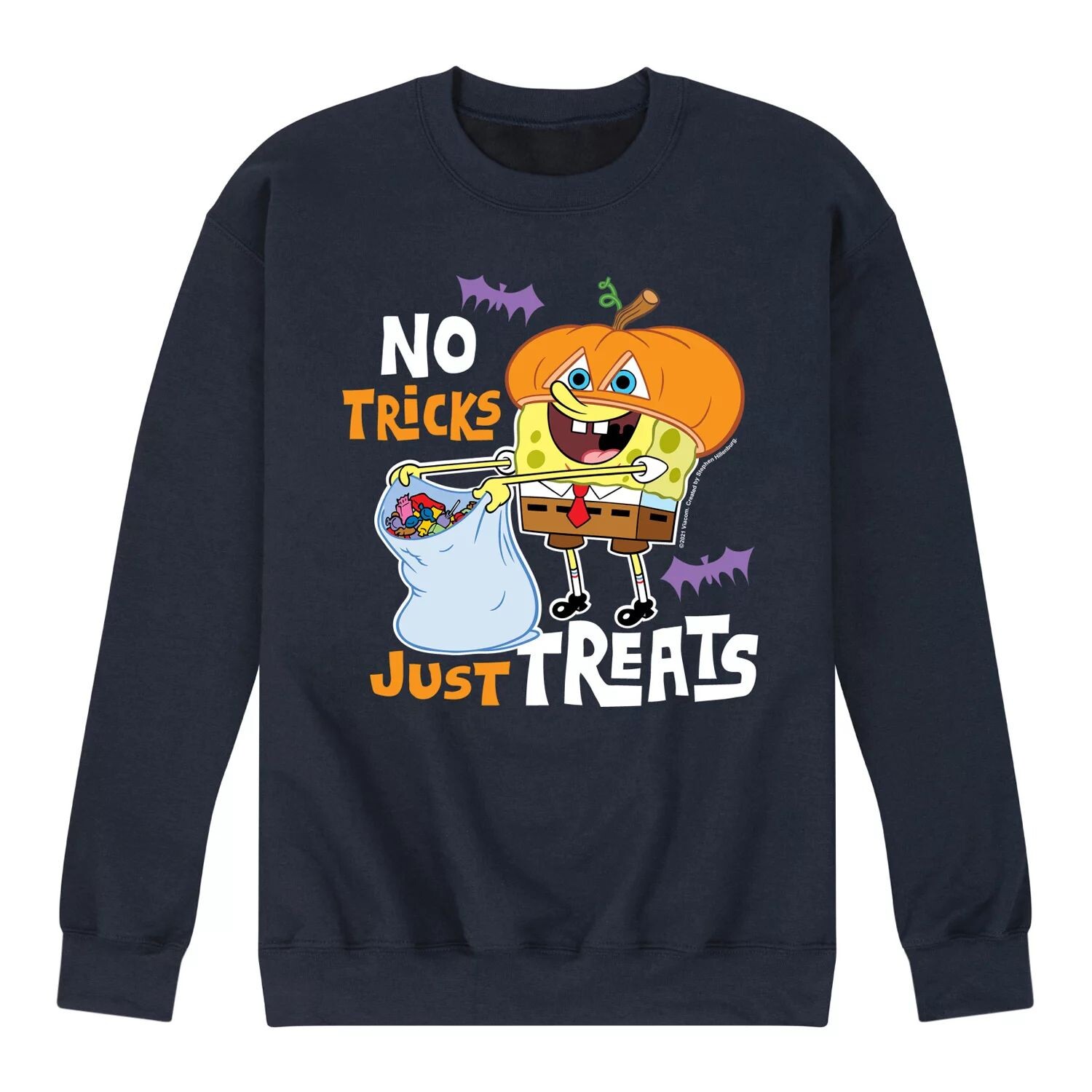 

Мужской свитшот Just Treats Sponge Bob SquarePants Licensed Character