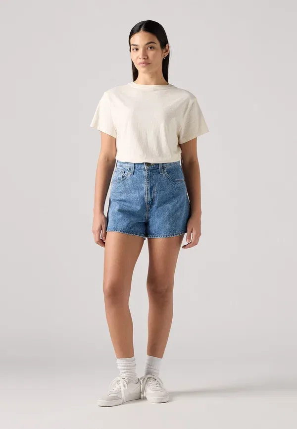 Джинсовые шорты Levi's с высокой талией, цвет удивительный — фото 2