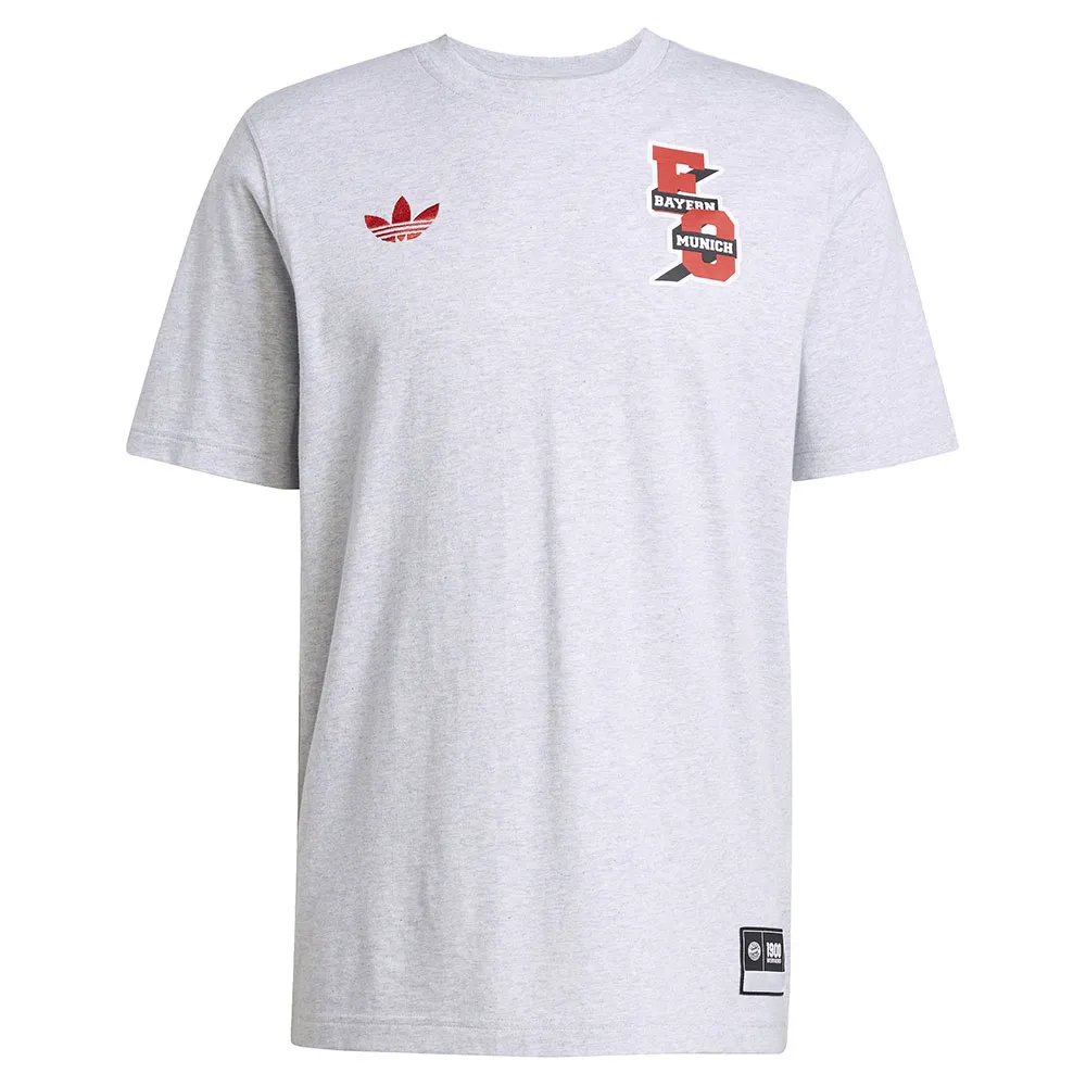 Футболка adidas FC Bayern VRCT, серый — фото 3