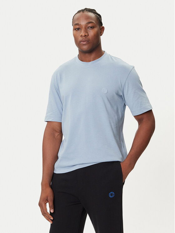 

Футболка regular fit Niley 50519984 Hugo, голубой