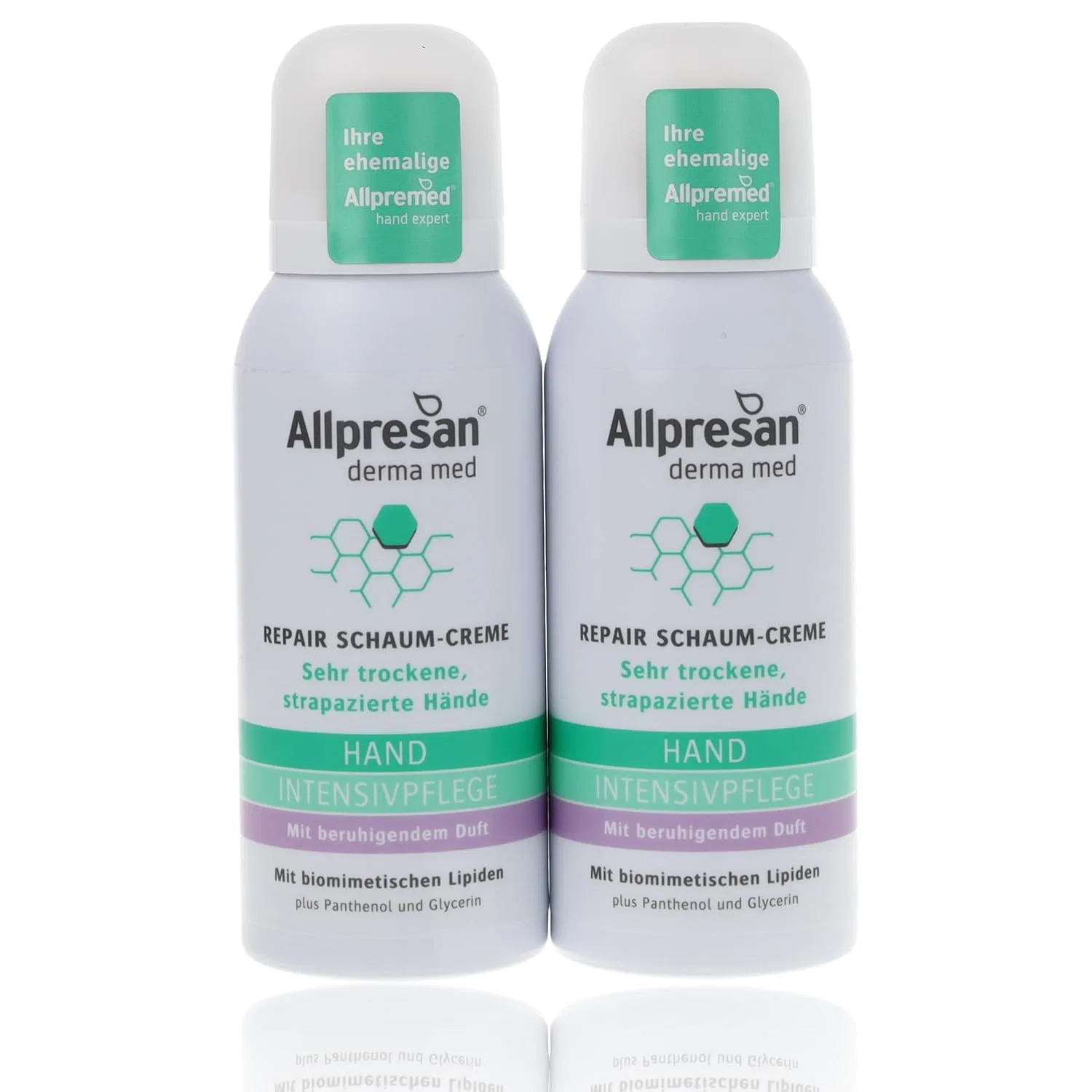 Интенсивный пенный крем для рук Allpresan Derma med Repair, 2x100 мл Allpresan