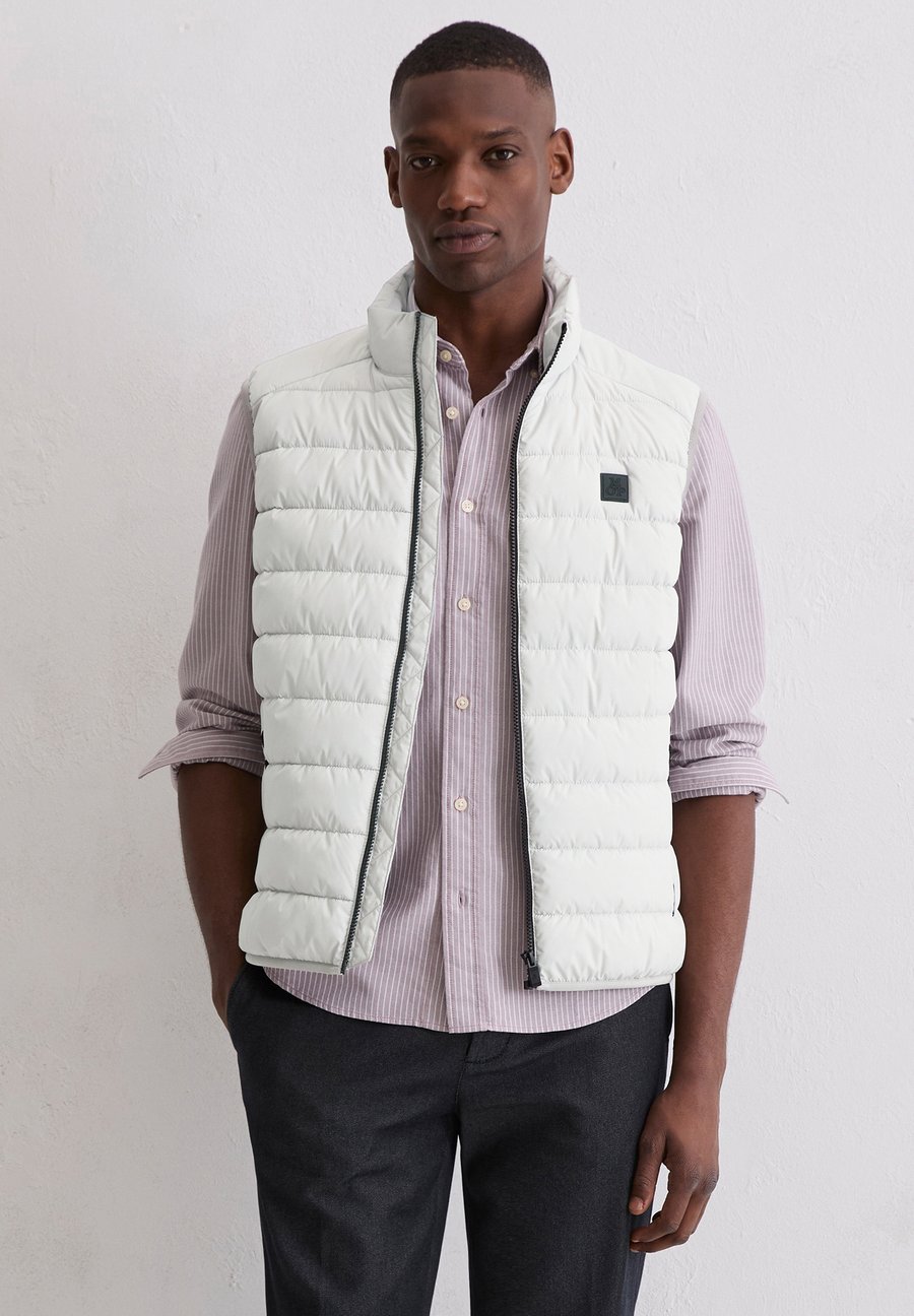 

Куртка Marc O'Polo Waistcoat, Concrete Clay/White