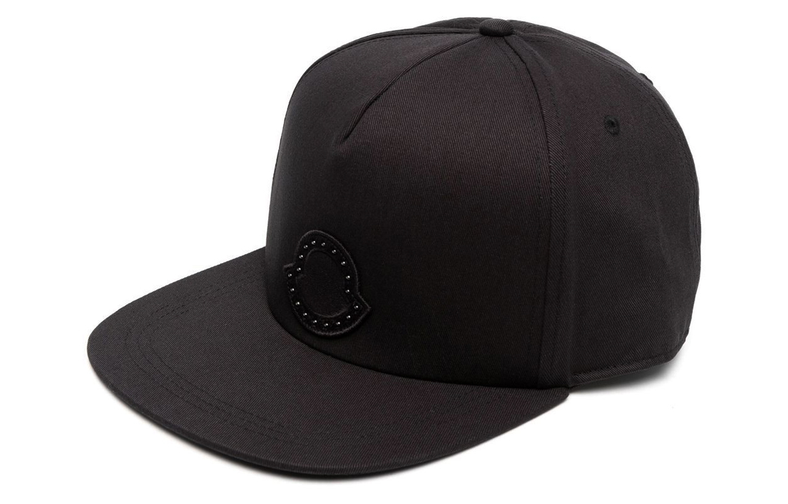 

Moncler Хлопковая кепка с нашивкой-логотипом, Black