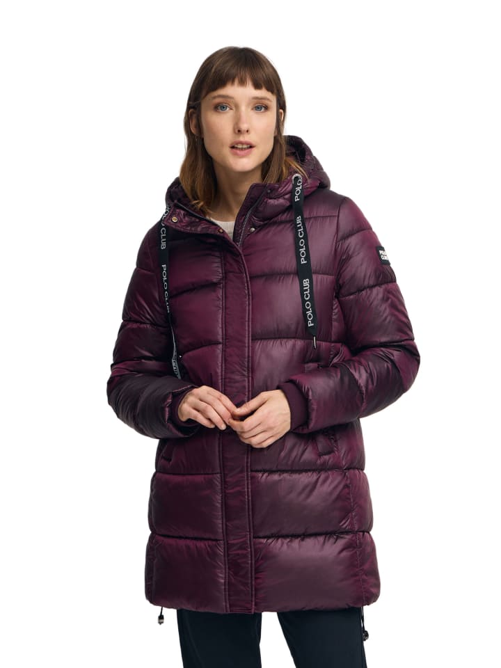 

Polo Club Одеяло гранатового цвета