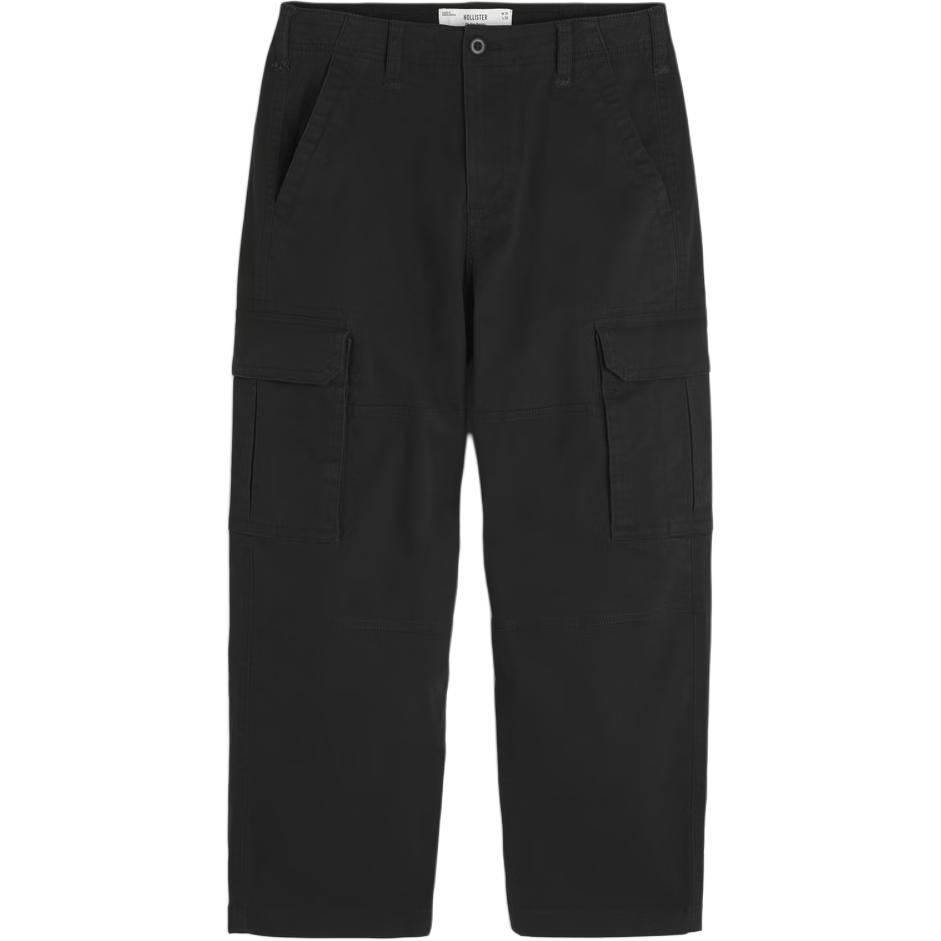 

Hollister Повседневные брюки мужские черные