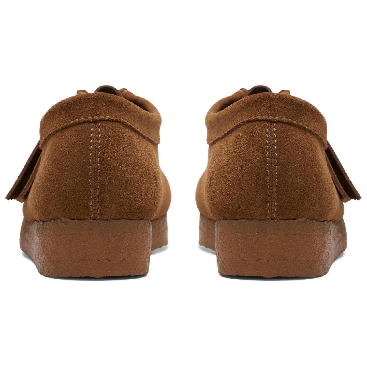 Женские повседневные туфли женские темно-коричневые Clarks — фото 4
