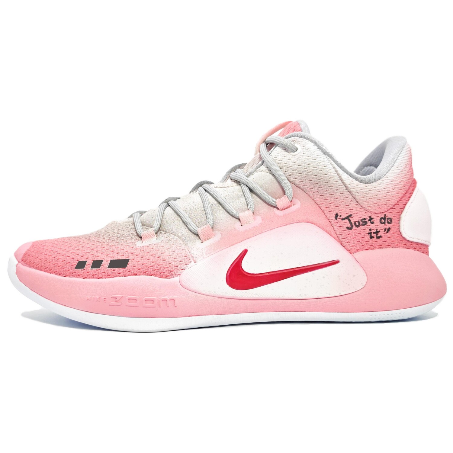 

Баскетбольные кроссовки Hyperdunk X Basketball Shoes Men Low-top Pink/Grey/Red Nike