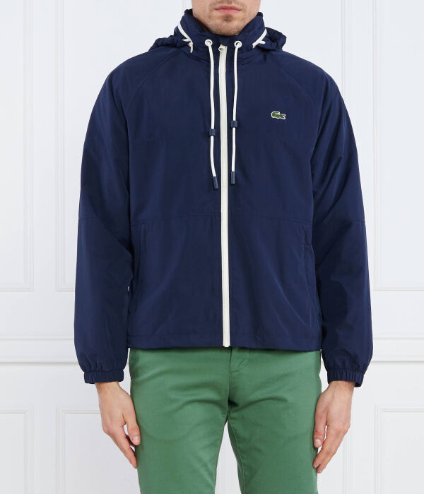 

Куртка мужская Lacoste повседневная с капюшоном, синий