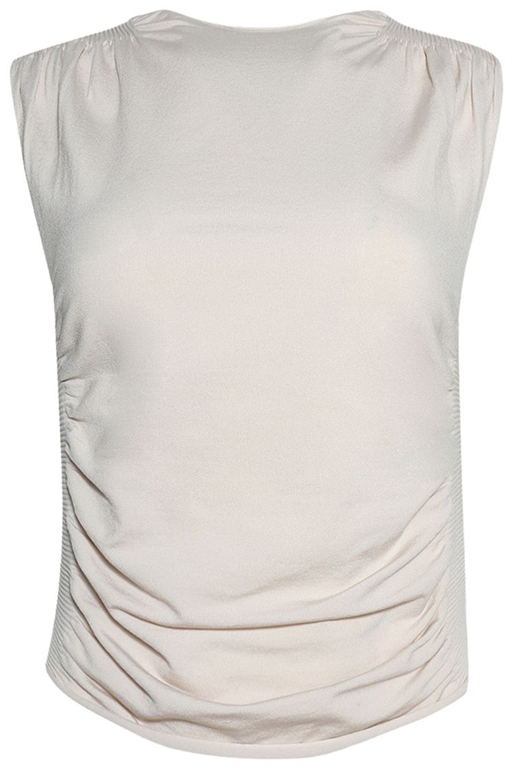 

Топ Alexander Wang Ruched Tank, серый