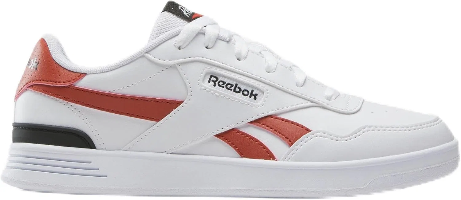 Кроссовки теннисные Reebok, White Brickred Black