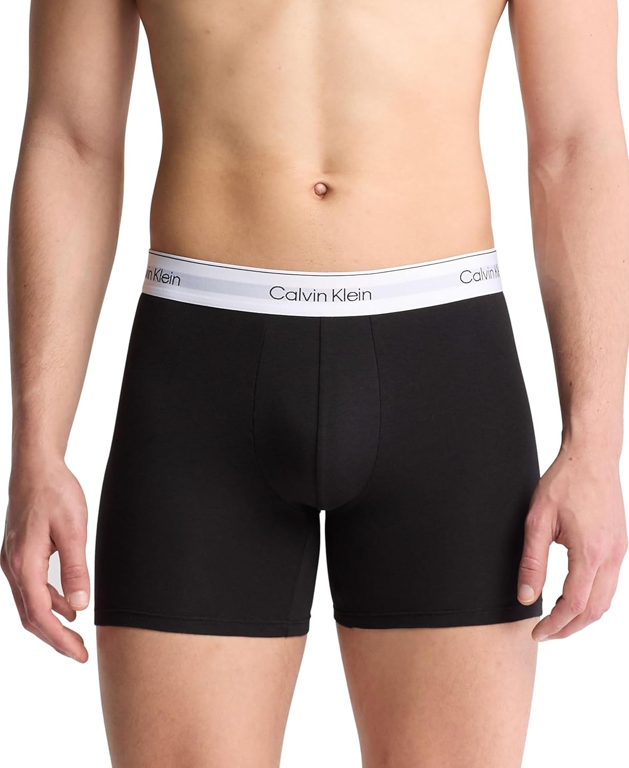 

Мужские трусы-боксеры Calvin Klein Modern Cotton Stretch, 3 шт., Grey Heather/White/Black