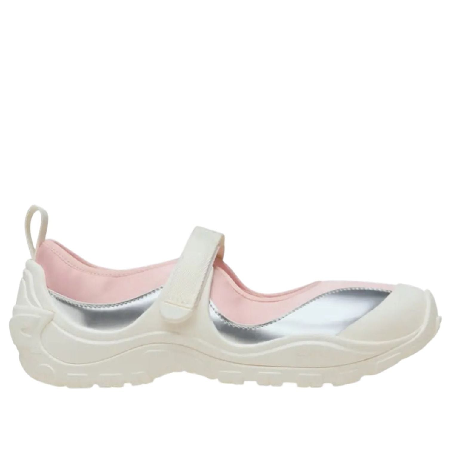 Кроссовки (WMNS) Crocs EXP Terre Ballet 'Silver Chalk'