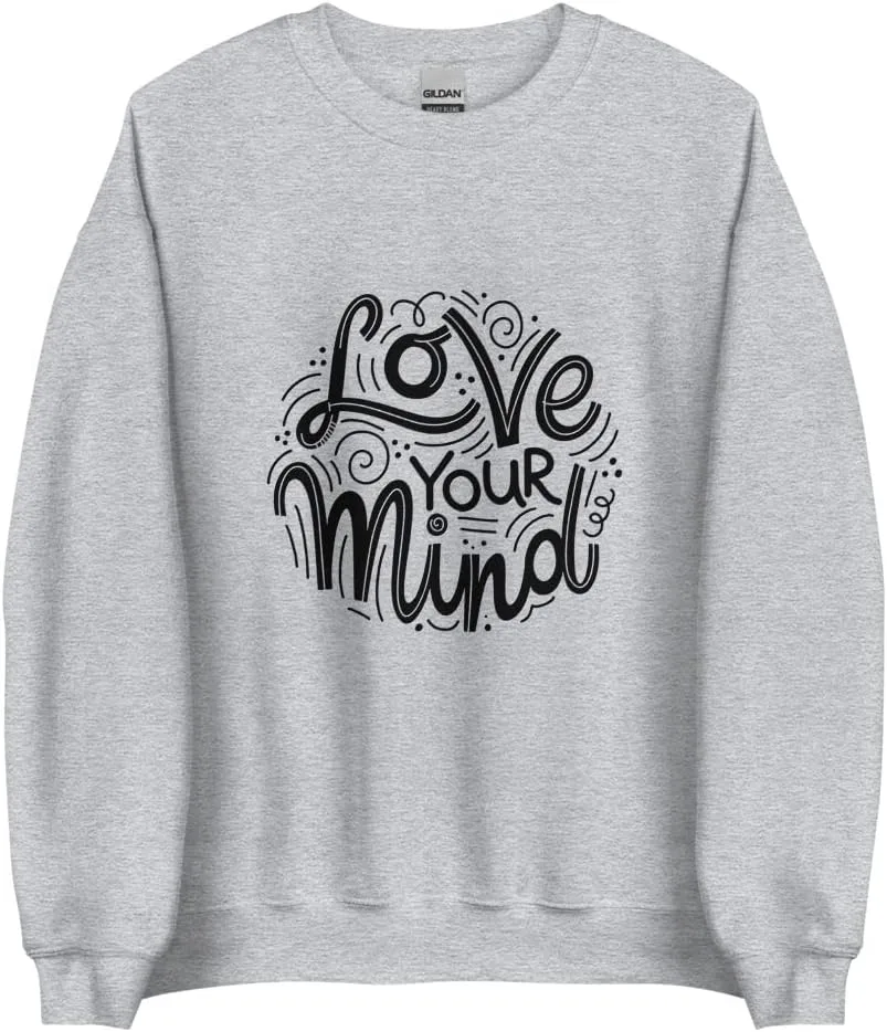 

Толстовка Unisex Plus Size Love Your Mind Health BirdBird