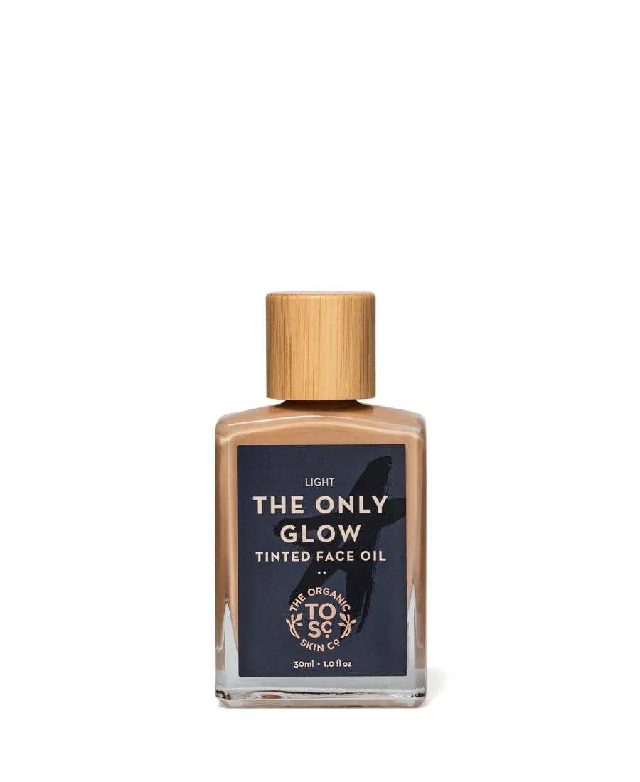 Масло для лица The Organic Skin Co. — Only Glow Тонирующее (светлое) , органический бронзер для ухода за кожей, тонирующий, 30 мл