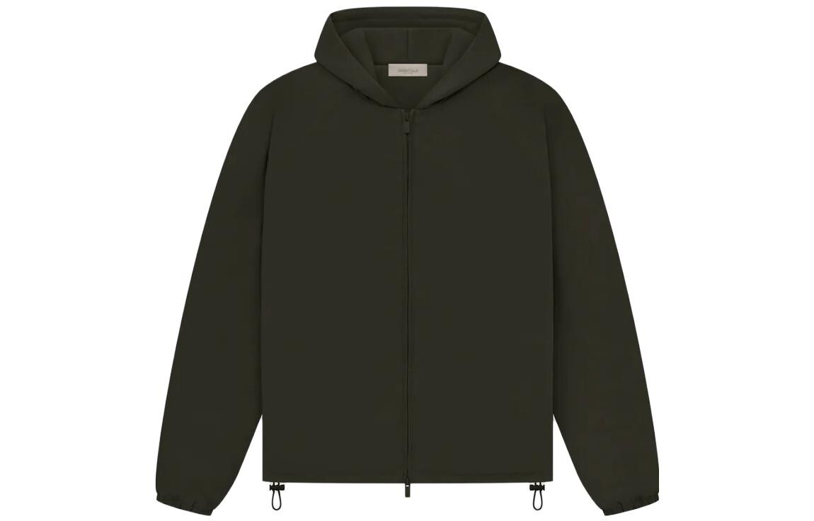

Drop2 SS23 Стеганая куртка мужская Off Black Fear Of God Essentials, черный