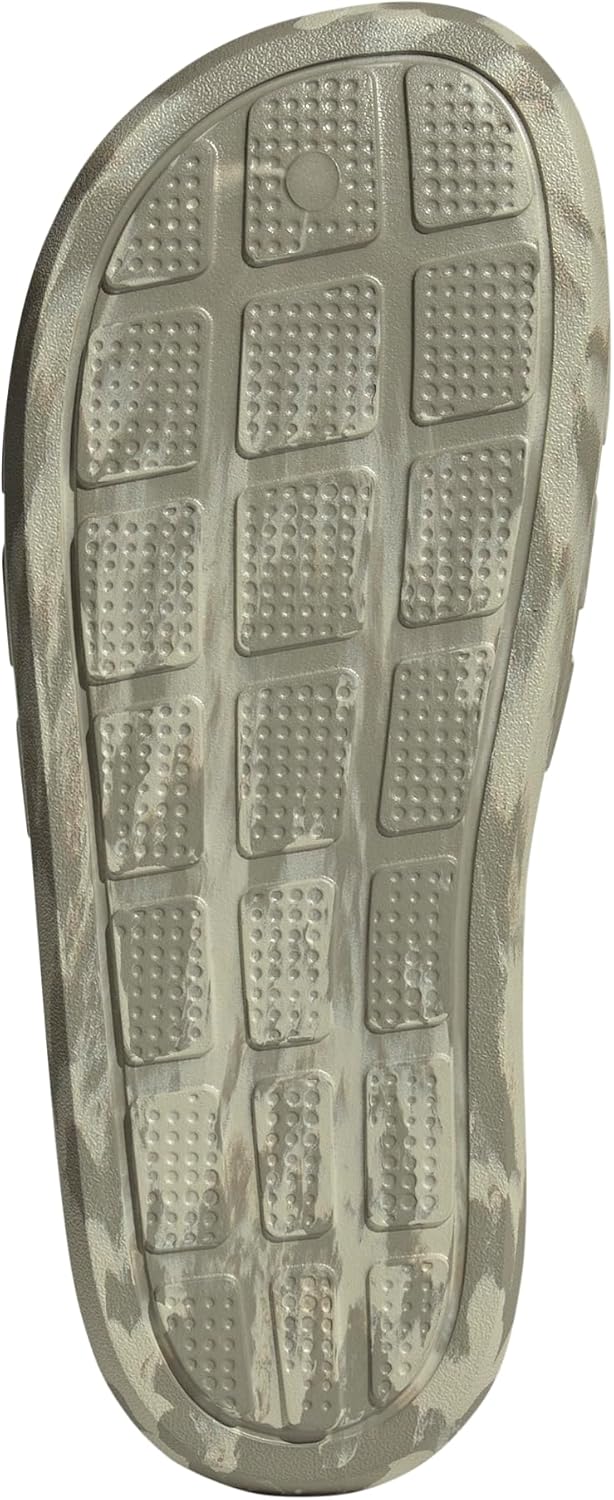 Сланцы adidas унисекс-взрослые Adilette Flow, серый/бежевый — фото 4