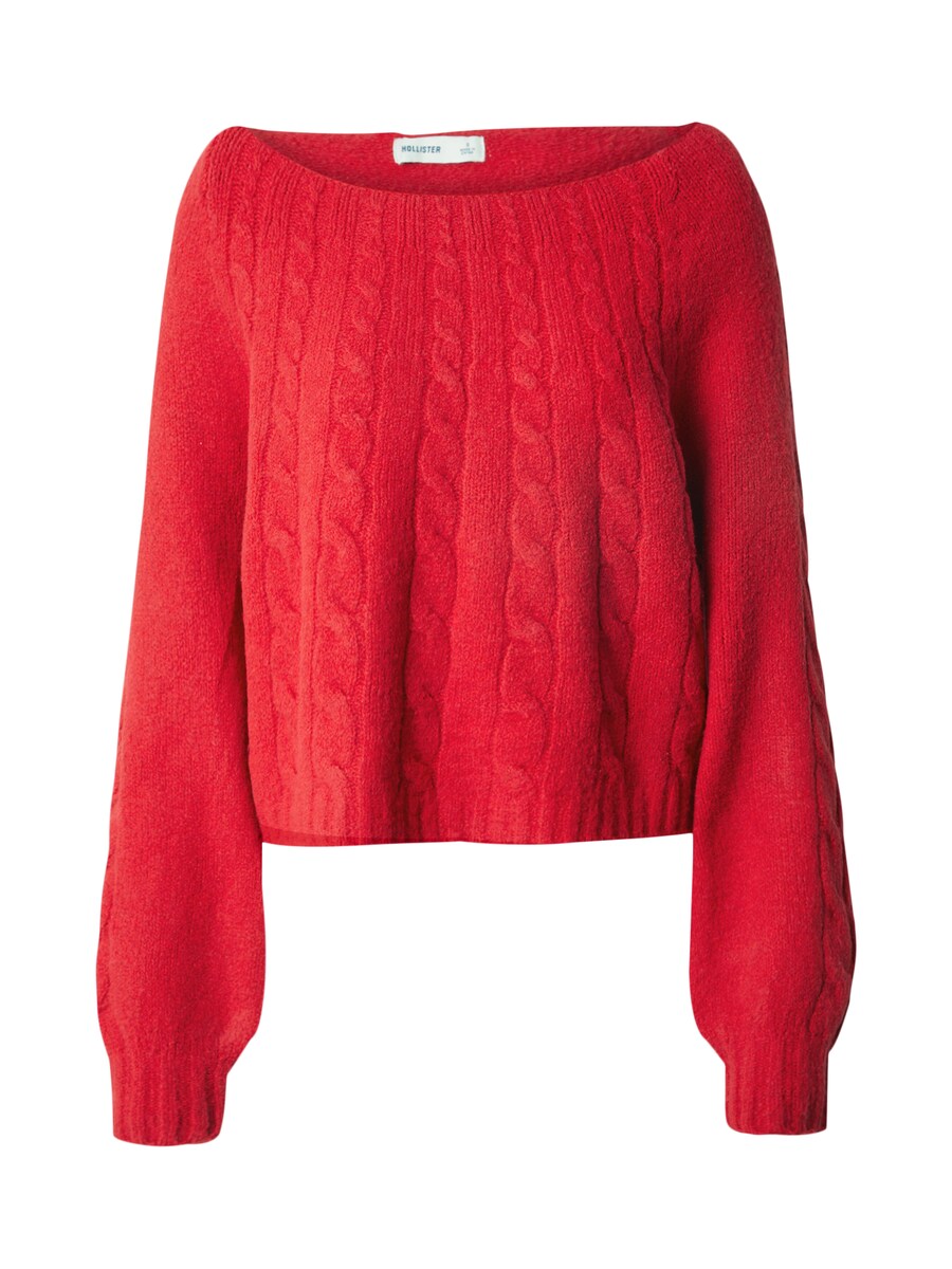 

Свитер HOLLISTER, цвет bright red